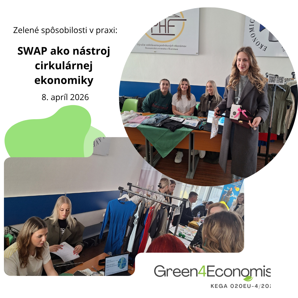 Workshop „Zelené spôsobilosti v praxi: SWAP ako nástroj cirkulárnej ekonomiky“